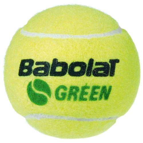 Babolat Green (Stage 1) 72 Bag Refill Pack Tennis Ball, Yellow, Nosize