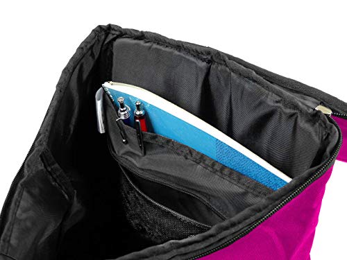Soccer Backpack with Ball Holder Compartment - for Boys & Girls | Bag Fits All Soccer Equipment & Gym Gear (Black) - color: Pink