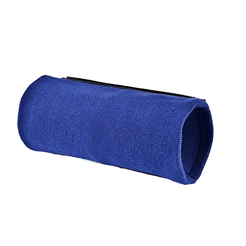 Quarterback (QB) 3 Sheet Play Wristband Youth Perfect for Football Plays, Softball Signs & Baseball (20 Pack) - color: Navy Blue