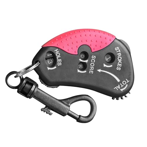 Handheld Golf Score Counter with Hook for Competitive Play Gift