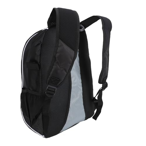 Baseball Backpack with Bat Holders & Hook - Large Capacity 35L Sports Bag for Gear, Gloves, Helmet, Cleats, Shoes - Black