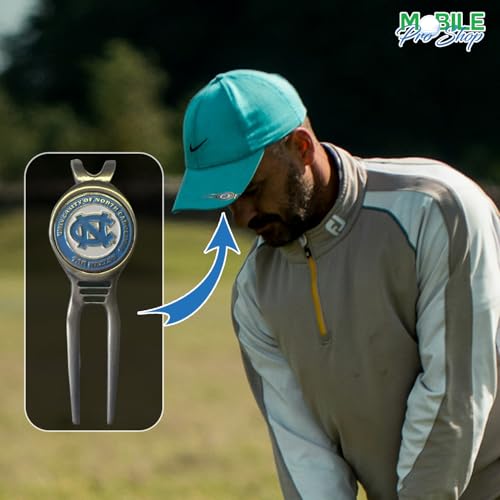 Divot Repair Tool Removable Magnetic Ball Marker-Best Divot Fixer - style: NC STATE WOLFPACK