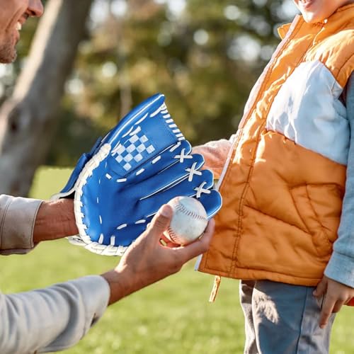 Baseball Glove,Baseball Softball Mitt,Ergonomic Design - Comfortable and Durable Mitt for Kids Youth Adults Training and Beginner