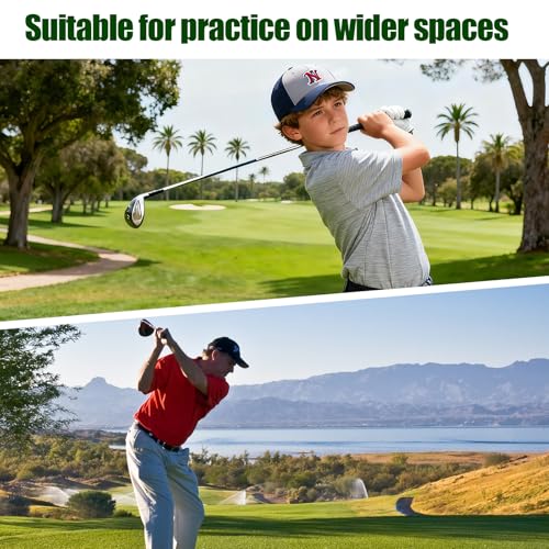 Yummy Sam 18 Pack Golf Training Balls, Limited Flight Golf Balls, Swings 40 Yards, Lightweight, Realistic Feel, Practice Golf Ball for Backyards, Outdoor