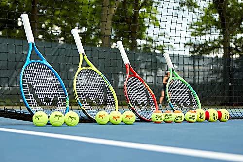 HEAD Speed 23 Junior Pre-Strung Tennis Racquet, Lightweight Youth Tennis Racket for Kids & Beginners, Durable Aluminum Frame, Age 6-8, 23 inch, Yellow