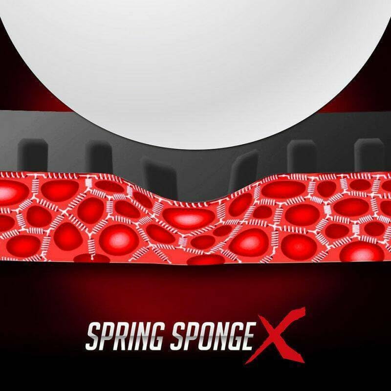 Butterfly Dignics 09C Table Tennis Rubber - 1.9 or 2.1 mm - Red or Black - 1 Inverted Table Tennis Rubber Sheet - Professional Table Tennis Rubber - Rubber of Choice for Timo Boll