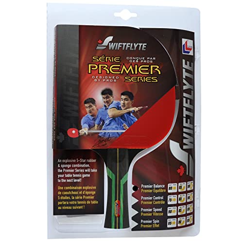 Premier Table Tennis 2-Player Set, Includes 2 Paddles and 12 x 3-Star White Ping Pong Balls