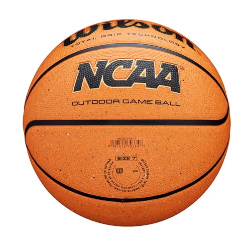 WILSON NCAA Outdoor Game Basketballs - Orange, Size 6 and Size 7 - size: Size 7 - 29.5"
