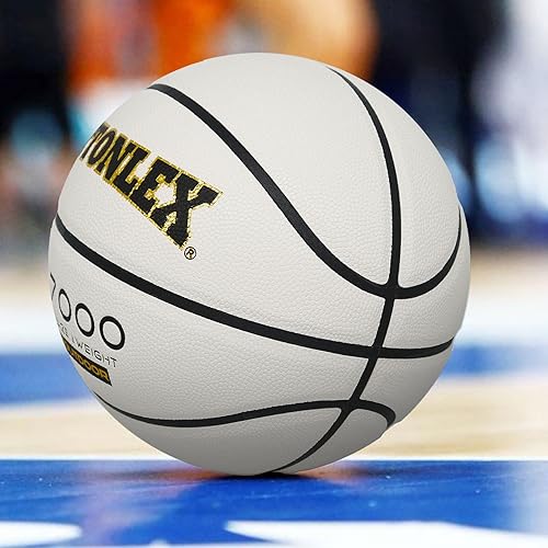 Basketball Ball – Official Size– Composite Leather Indoor/Outdoor Basketball for Men, Women & Girls, with Pump