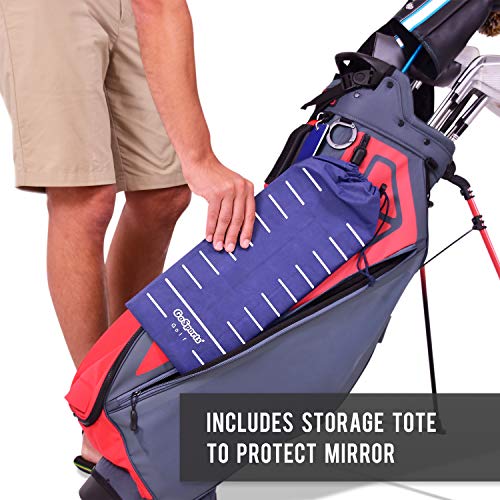 GoSports Golf Putting Alignment Mirrors - Designed by Golfers for Golfers - size: 16" XL