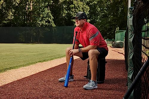 Mizuno Pro Fungo Bat | Infield or Outfield | Maple Hybrid Fungo | Lightweight | High Gloss Finish - color: Black, size: 37 inch