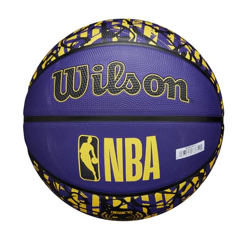WILSON NBA Team Graffiti Basketballs