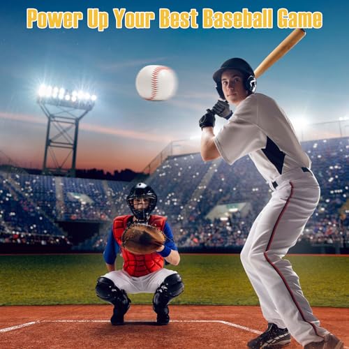 Baseball Glove Break-in Kit, 6-Piece Set with 1 Wooden Solid Construction Glove Mallet, 2 Elastic Wraps, 2 Locks, 1 Plastic Practice Ball - Baseball Hammer for Adult & Youth Glove Break-in and Shaping - size: Black-Glove Break-in Kit