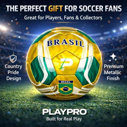Country Training Soccer Ball: World Edition - size: 3, style: BRASIL