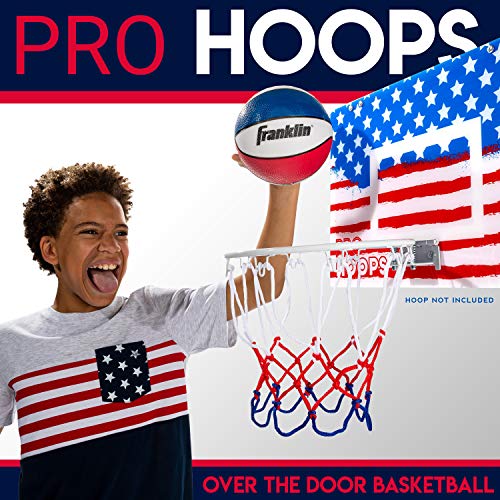 Franklin Sports Over The Door Mini Hoop Basketball Replacements - style: PVC - Red, White, Blue