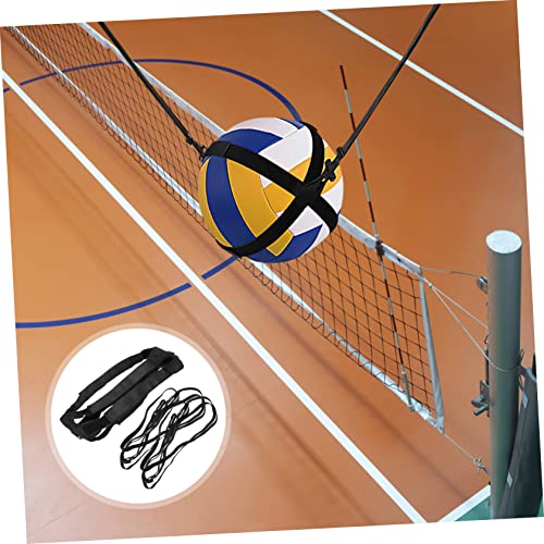 BESTonZON 1Set Volleyball Trainer Strap Adjustable Spike Training Tool for Practice for Serving Hitting and Jumping Skills Development Durable Volleyball