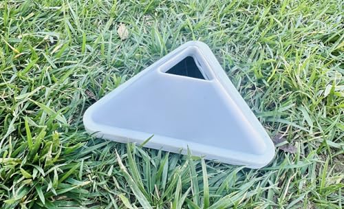 Unicorn Co Premium Football Soccer Agility Plyometric Training Triangle Plate Cones 20pcs - color: White