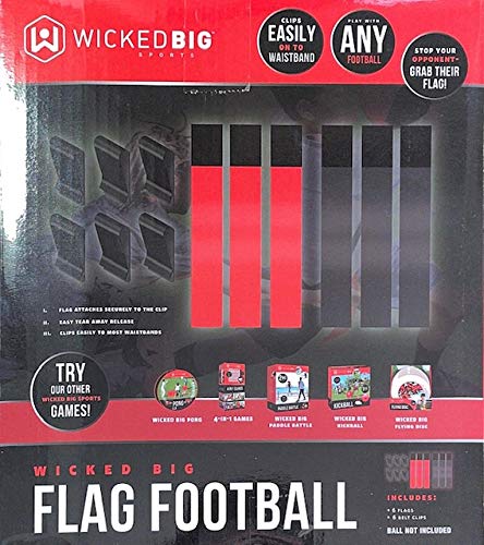 Flag Football Outdoor Sport Tailgate Backyard Beach Game Fun for All