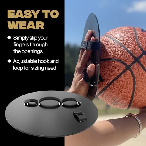 Basketball Shooting Off Hand Trainer β Basketball Training Equipment Shooting Aid β Includes Dribbling Goggles & Bonus 5.3β Shooting Aid