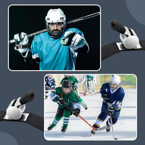 RoundFunny 2 Pieces Sports Coach Whistle with Strap Metallic Loud Official Hockey Football Soccer Referee Whistle with Rubber Sleeve for Coaches Polices Referees