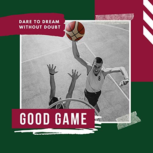 BMP Basketball Size 7 - Suitable for Male and Female Basketball Players Aged 13 Years and up - Official Weight Specifications with a Circumference of 29.5 (75cm)