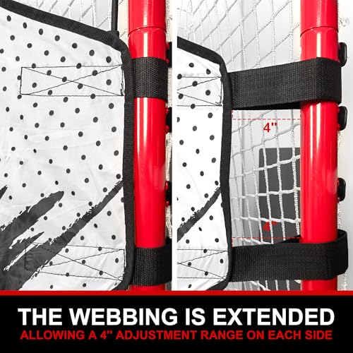 EALER Portable 54″ Steel Street & Ice Hockey Goal - HTG54 / Street Hockey Shooting Target - HTST20 - style: 54'' Shooting Target