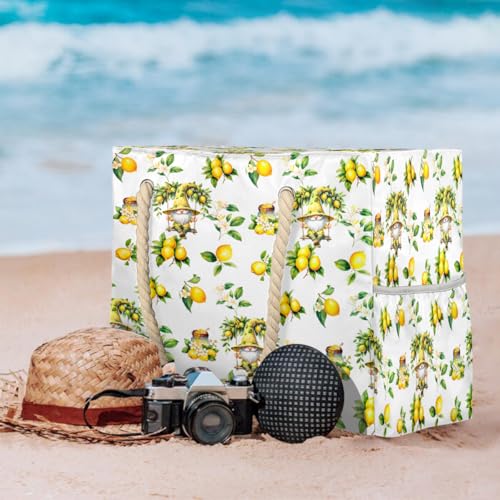 Beach Bag Waterproof Sand-proof Canvas Tote Lightweight Shoulder Bag Suitable for Family outdoor travel - color: D3
