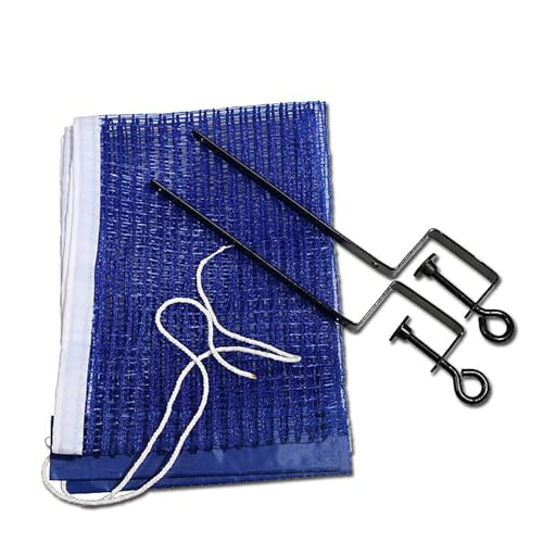 Simple PingPong Net Replacement PingPong Practices Net Table Tennis Net with Metal Bracket Table Tennis Accessorys