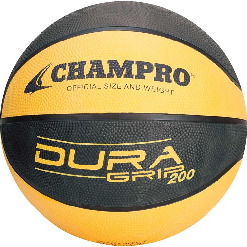 Champro Rubber Basketball - color: Gold/Black