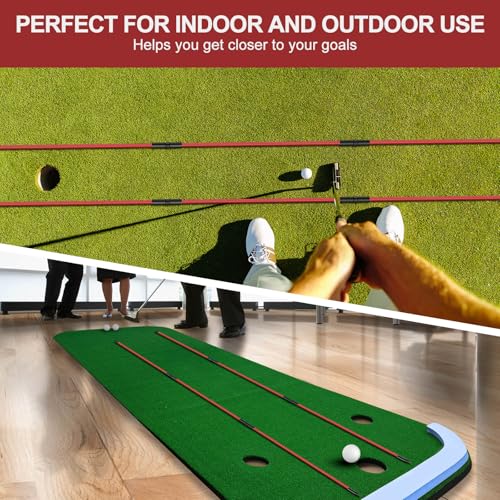 Golf Alignment Sticks 2 Pack,Golf Alignment Rods Upgraded 48" Collapsible Golf Practice Sticks Golf Training Aid for Aiming,Putting,Golf Training Sticks with Clear Tube Case - color: Red