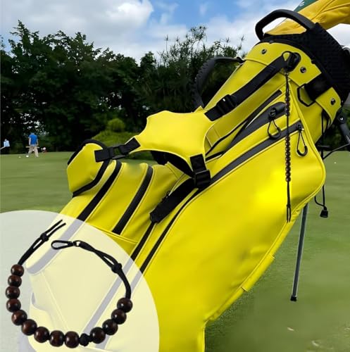 2PCS Golf Score Counter Beads with Clip,Portable Golf Stroke Counter Beads,Golf Bag Accessories for Men&Women, Golf Bag Accessories