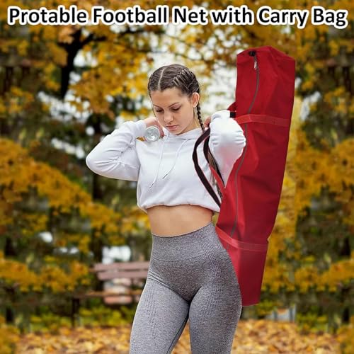 PGL Football Kicking Training Net – Durable Reinforced Equipment with Stable Frame 4×7FT - Improve Hitting Accuracy – Backyard Field Outdoor Practice Use