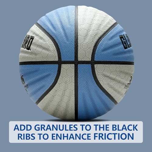 Weighted Basketball Non-Slip 28.5"/29.5", 2.2LBS/3LBS, Outdoor/Indoor Heavy Training Ball, Used to Increase Strength