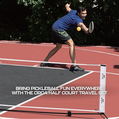 Orca Pickleball Nets Multiple Styles, Full Court and Half Court Sets, Perfect for Indoor and Outdoor Pickleball Games - style: 12.5 Ft. Pickleball Net