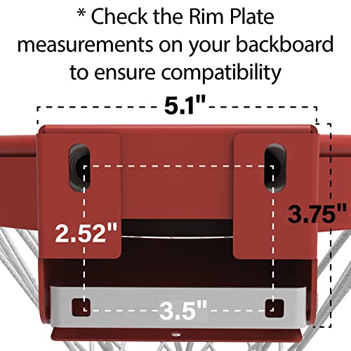 Lifetime Slam-It Pro Basketball Rim, Will Not Fit Other Brands,18 Inch
