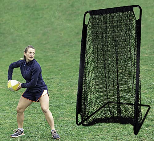 Football Kicking Cage: Quarterback Training Net for Passing Accuracy, Outdoor Practice for Youth & Adults - size: 6.8FT x 3.4FT