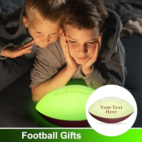 EDSG Custom Football Groomsmen Gifts 2026 Graduation Gifts for Him High School Personalized Footballs Junior Footballs Class of 2026 Full 12-Inch Football Gifts for Coach Dad Fan Birthday - color: Design 6