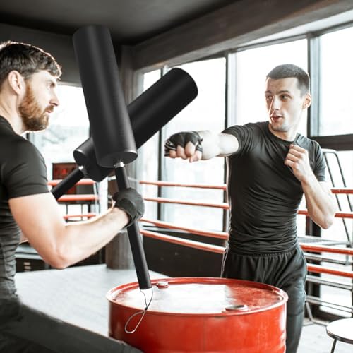 2 Pack Padded Blocking Guards Training Pads, Padded Contact Sticks, Blocking Sticks for Basketball Football Lacrosse MMA Training Pads