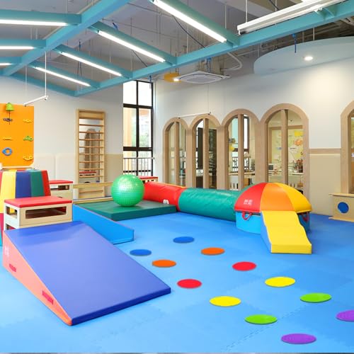 Spot Markers 4 Inch 9 Inch Non Slip Rubber Floor Markers Flat Field Cones Poly Dots for Classroom Dance Sports Soccer Basketball Speed Agility Training - style: 4inch 24pcs
