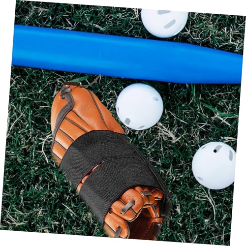 GANAZONO Adjustable Baseball Glove Strap with Elastic Band Nylon Mitten Wrap for Enhanced Grip and Breathability for Youth and Adult Players