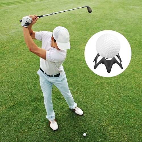 PEUTIER 15pcs Plastic Golf Tees, Small Practice Golf Tees Indoor Golf Simulator Tees Winter Golf Tees for Mats Golf Training Accessories for Beginners Golfers