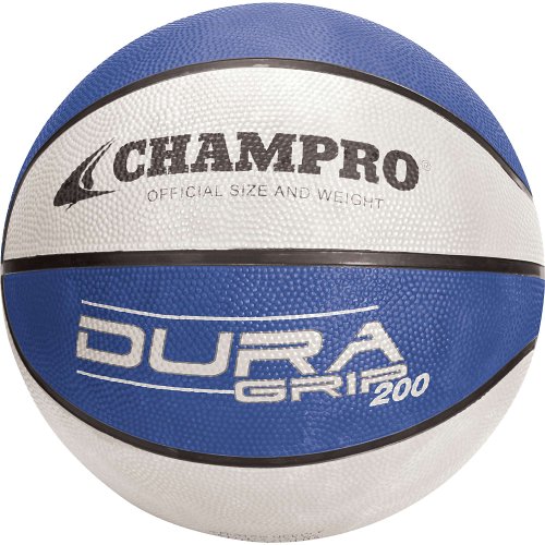 Champro Rubber Basketball - color: Royal/White