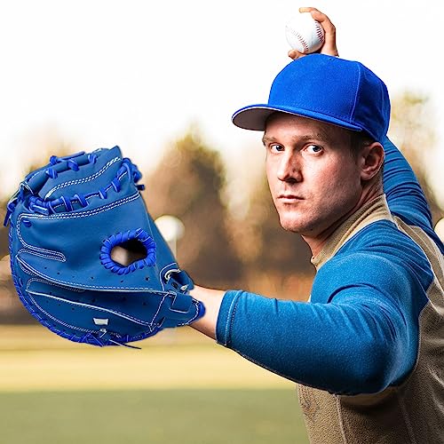 Baseball Catcher Glove,Right Hand Throw, Baseball and Softball Catcher's Mitt for Kid Youth Aldult