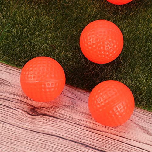 12pcs Indoor Golf Practice Balls Soft PU Material Realistic Feel for Training Suitable for Backyard and Indoor Use Exercise Training Aids