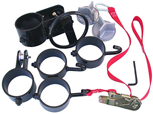 Home Court Outdoor Volleyball Post Collar Set - NHS