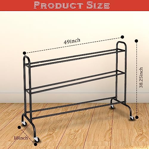 FHXZH Basketball Rack Training Stand - Tilt Ball Training Equipment Holder Shooting Rolling Storage Cart with Wheels Sports Outdoor Volleyball Soccer Football Garage Organizer Basketball Accessories