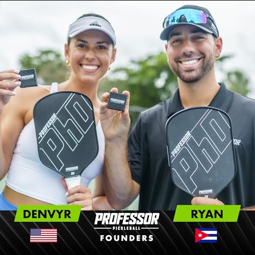Professor Pickleball - Carbon Cleaner, Premium Pickleball Paddle Eraser for Raw Carbon Fiber Paddles, Effortless Residue Removal, Quick & Effective, Eliminates Ball Residue, Dirt, Scratches - color: 2-Pack (Save $3)