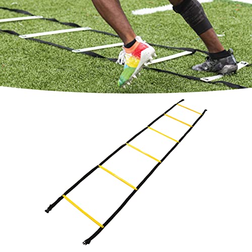 Agility Ladder, Speed Training for Athletic Improvement Portable Footwork Ladder for Football Basketball Players Home Gym Fitness Training