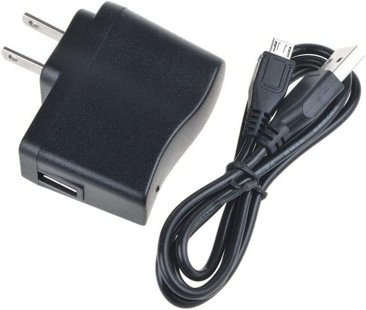 5V AC/DC Adapter + USB C Charging Cable Compatible with Teffim CZK-3693 CZK3693 Electric Ball Pump Volleyball Pump, Basketball Inflator, Football & Soccer Ball Air Pump Power Supply Cable Cord