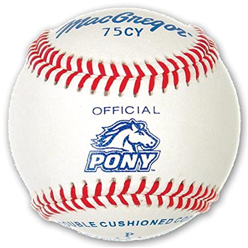 MacGregor Youth 75CY Official Pony League Baseball (One Dozen)
